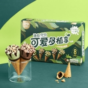 88VIP：和路雪 迷你可爱多植享甜筒榛子21g*4+抹茶口味冰淇淋雪糕21g*4 *8件