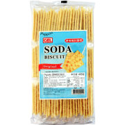 peppito 梳打饼干 原味 405g*9件