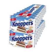 88VIP：Knoppers 牛奶榛子巧克力威化饼干 250g*2条