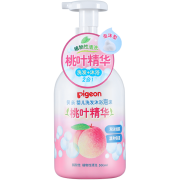 贝亲 Pigeon 婴儿洗发沐浴露 含桃叶精华 洗发沐浴二合一  IA209  500ml *2件