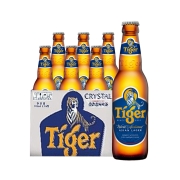 88VIP：虎牌 经典瓶装啤酒 480ml*6瓶*4件