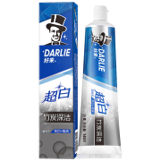 京东极速版：DARLIE 好来 原黑人牙膏  超白竹炭 120g*3件
