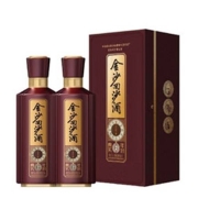 JINSHA 金沙 真实年份6年 53%vol 酱香型白酒 500ml*2瓶 双支装
