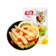 有友 泡椒凤爪 重庆特产小吃 柠檬凤爪 办公室零食 追剧必备零食 网红零食 开袋即食熟食 柠檬味70g