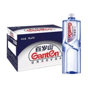 有券的上：Ganten 百岁山 饮用天然矿泉水1L*15瓶 整箱装