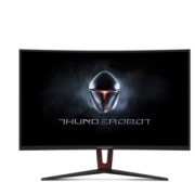 ThundeRobot 雷神 TR-C27H144 27英寸1800R曲率144Hz 165Hz窄边框曲面 快拆底座 电竞游戏显示器电脑显示器（HDMI DP DVI)