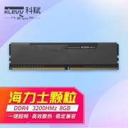 科赋（KLEVV）8GB DDR4 3200 台式机超频内存条 雷霆BOLT X系列
