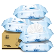 Hygienix 洁云 手口 EDI纯水洁肤湿巾纸80抽*5包 *2件