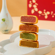 港华月 水果月饼 80g*4个