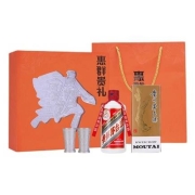 PLUS会员：MOUTAI 茅台 飞天茅台 53%vol 酱香型白酒 200ml 惠群贵礼礼盒