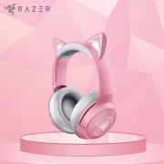 PLUS会员：RAZER 雷蛇 北海巨妖 BT萌猫版 头戴式耳机