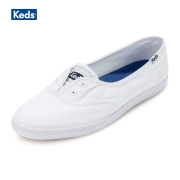 Keds旗舰店CHILLAX MINI女鞋低帮懒人一脚蹬帆布鞋小白鞋 WF65910