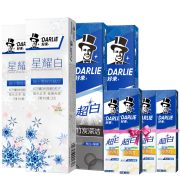 PLUS会员：DARLIE 好来 双重焕白牙膏4支 （含赠品共640g）