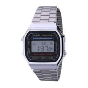 CASIO 卡西欧 38毫米电子腕表 A168WA-1W