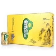 SNOWBEER 雪花 啤酒（Snowbeer）8度 纯生 500ml*12听整箱装（送白啤3听）