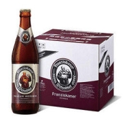 Franziskaner 范佳乐 原教士）小麦黑啤酒 450ml*12瓶 整箱装