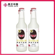 天猫U先、奥兰 TOYO忍者荔枝风味 米酒气泡酒 果味酒 265ml*2瓶