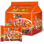 限北京！康师傅 方便面 经典麻辣笋子牛肉 五连包