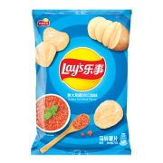 Lay's 乐事 薯片 香浓红烩味 75g*9件+黄瓜味 75g*8件
