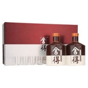 舍得 沱牌舍得 品味舍得600mL*2 礼盒装 浓香型白酒 含4个酒杯