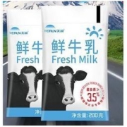 TERUN 天润 新疆产地 高品质 鲜牛乳 3.5g巴氏杀菌鲜牛奶200g*16
