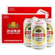 聚划算百亿补贴：YANJING BEER 燕京啤酒 9.5度 精制啤酒330ml*12听