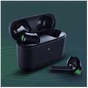 RAZER 雷蛇 战锤狂鲨 真无线X 半入耳式真无线蓝牙耳机 黑色