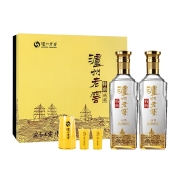 88VIP：泸州老窖 特曲 晶彩 52%vol 浓香型白酒 500ml*2瓶 礼盒装 （含酒具）