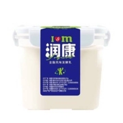 PLUS会员、京东极速版：TERUN 天润 润康方桶 老酸奶 家庭装 1kg*拍2件