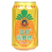 京东极速版：蓝都 菠萝啤/雪橙/青柠 320ml*6罐装