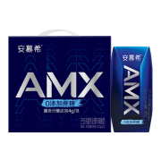 限地区、PLUS会员：yili 伊利 安慕希AMX小黑钻 原味酸奶 205g*12盒/箱*3件