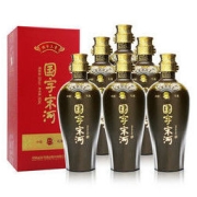 宋河粮液 国字三号 50度浓香型白酒整箱礼盒装 500ml*6瓶