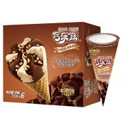 PLUS会员、有券的上：yili 伊利 巧乐兹香草巧克力口味 73g*6/盒