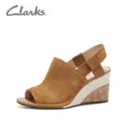 Clarks 其乐 女士坡跟凉鞋 261392554