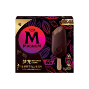 和路雪梦龙雪糕浓郁黑巧克力冰淇淋梦龙冰淇淋新品64g*4支