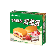 PLUS会员：Orion 好丽友 双莓派 12枚276g/盒