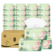 Hygienix 洁云 荷花系列 抽纸 3层100抽30包（178*120mm）*3件