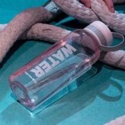 茶花 超大容量塑料水杯 1.2L