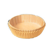 PISSA 空气炸锅专用纸盘 10张 原木色