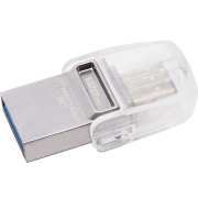 有券的上：金士顿 Kingston 手机U盘 128GB Type-C USB3.1  DTDUO3C 双接口设计 支持苹果MacBook
