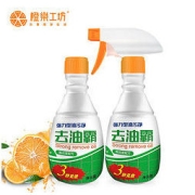 橙乐工坊 去油霸强力型油污净 400ml*2瓶 柠檬味