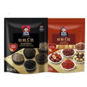 QUAKER 桂格 5红混合燕麦480g+5黑混合燕麦518g各一袋