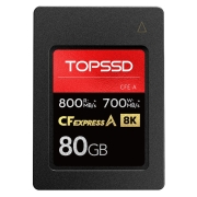 天硕 800MB/s CFE-A存储卡（SONY a1/A7S3/A7M4/FX3/FX6适用） CFE-A卡 80GB 官方标配