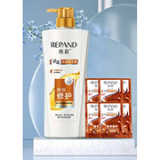 亮荘  珍珠水润焗油修护洗发露 750ml+营养发膜 *6包