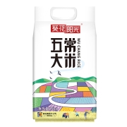 88VIP：葵花阳光 五常大米 5kg