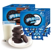 Oreo 奥利奥 巧克力原味夹心饼干696g 12包