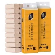 蓝漂 42卷本色卫生纸 家用实惠装