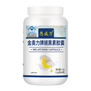 PULS:恩威万 褪黑素胶囊 改善睡眠*1瓶*60粒