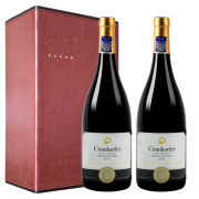 PLUS会员：Cnaukaefer 凯富 优酿2019赤霞珠干红葡萄酒 双支礼盒装 750ml*2