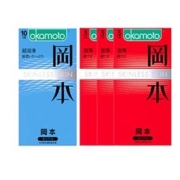 OKAMOTO 冈本 安全套 19只（skin超润滑10只+touch激薄*9只）